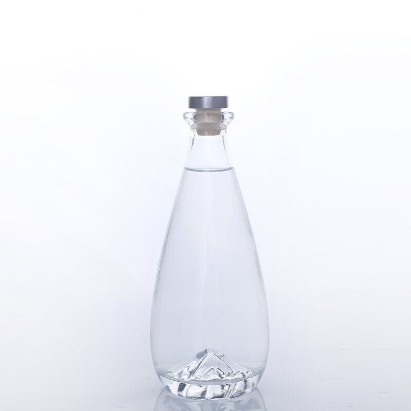 厂家直销高档空酒瓶晶白料酒瓶创意酒瓶果酒瓶奶茶 瓶可加工LOGO