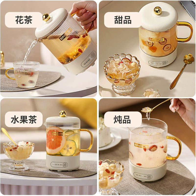 Multifunctional small thermos, glass teapot, increased thickness