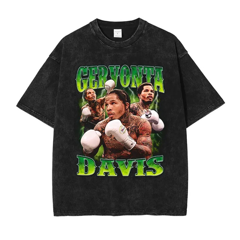 Tank Gervonta Davis T-Shirts Vintage Washed Ali Jr t Shirt O
