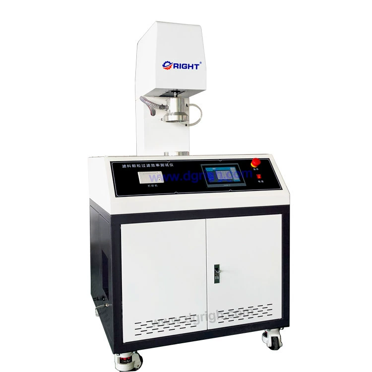 Спот KN95 маска из расплавленной ткани для испытания эффективности фильтрации твердых частиц производитель испытательной машины