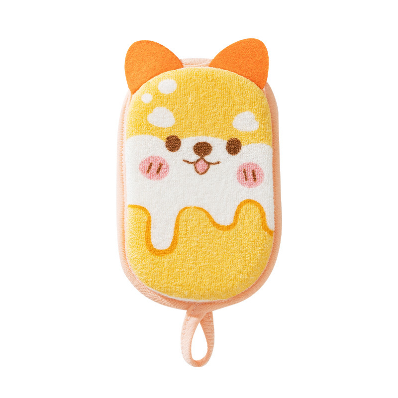 Algodón de baño para bebés Productos de baño para bebés Limpiar para bebés Esponja de baño Productos de baño para recién nacidos