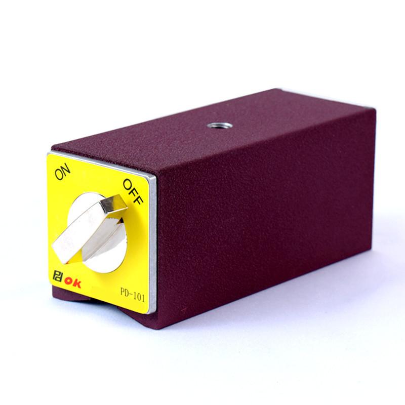 PDOK开关磁力座磁性表坐V型槽块自动化设备监控视觉支架底座