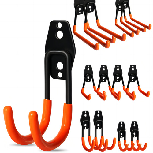Amazon Cross-Border Exclusive Garage Hooks Storage Warehouse Organizer Bicycle Heavy Duty Metal Hook Set