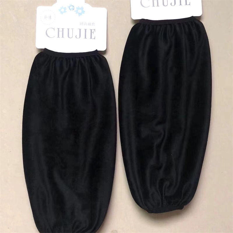 Franela impermeable bordada cocina del bebé de los hombres de las mujeres largo oversleeve mangas de la mano de los niños al por mayor estudiante Otoño e Invierno