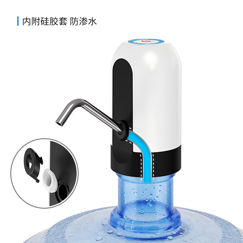 Dispensador de agua doméstico pequeño completamente automático para botellón, eléctrico, con bomba de carga, venta al por mayor de fábrica transfronteriza.