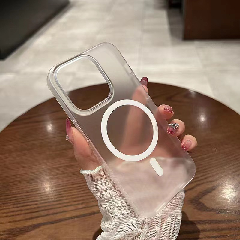 Magnetic Matte Phone Case For Iphone 17 Pro Max 16 13 12 Unisex_voghion.com
