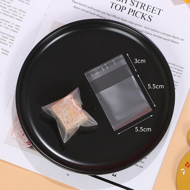 5,5*5,5 + 3cm ziplock bolsa * 100 unids