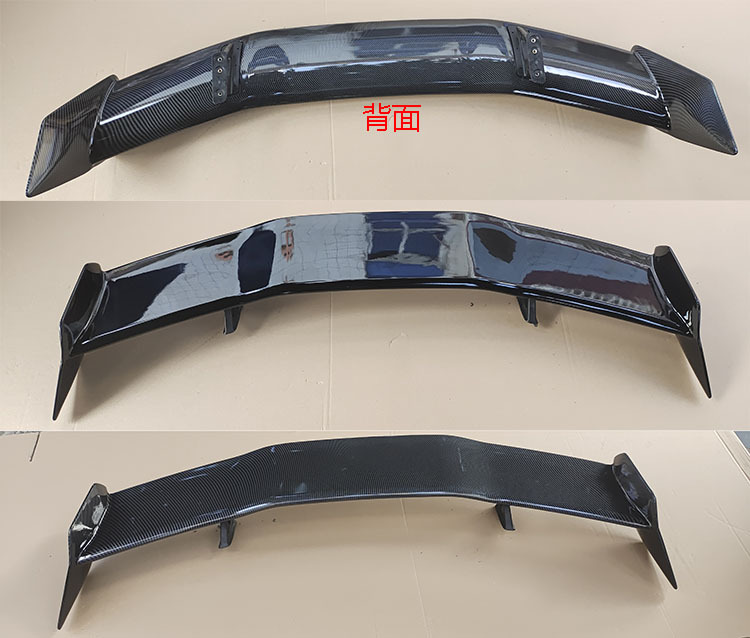 General Motors Punch-Free Large Tail Sedan GT Carbon Fiber High-Foot Spoiler Fixed Wind Tail