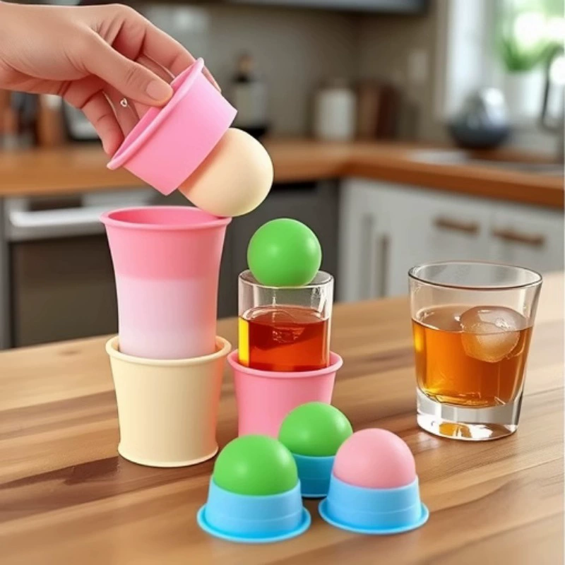 Домашняя ледяная решётка для формы самодельный кубик льда пищевой круглая сферическая крышка с замороженным кубиком льда