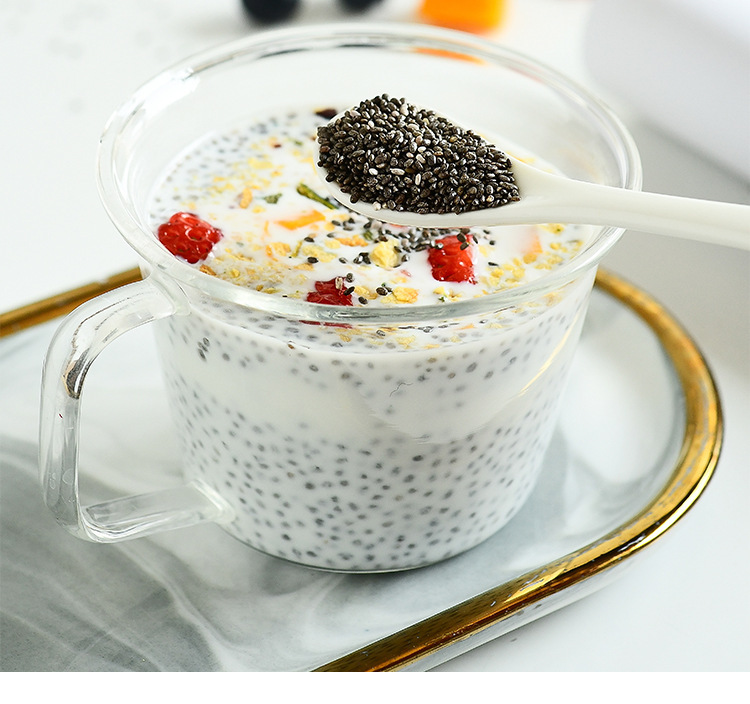 Chia Seeds 100g Bottle High Fiber Whole Seeds for Drinks and Cooking quality and texture