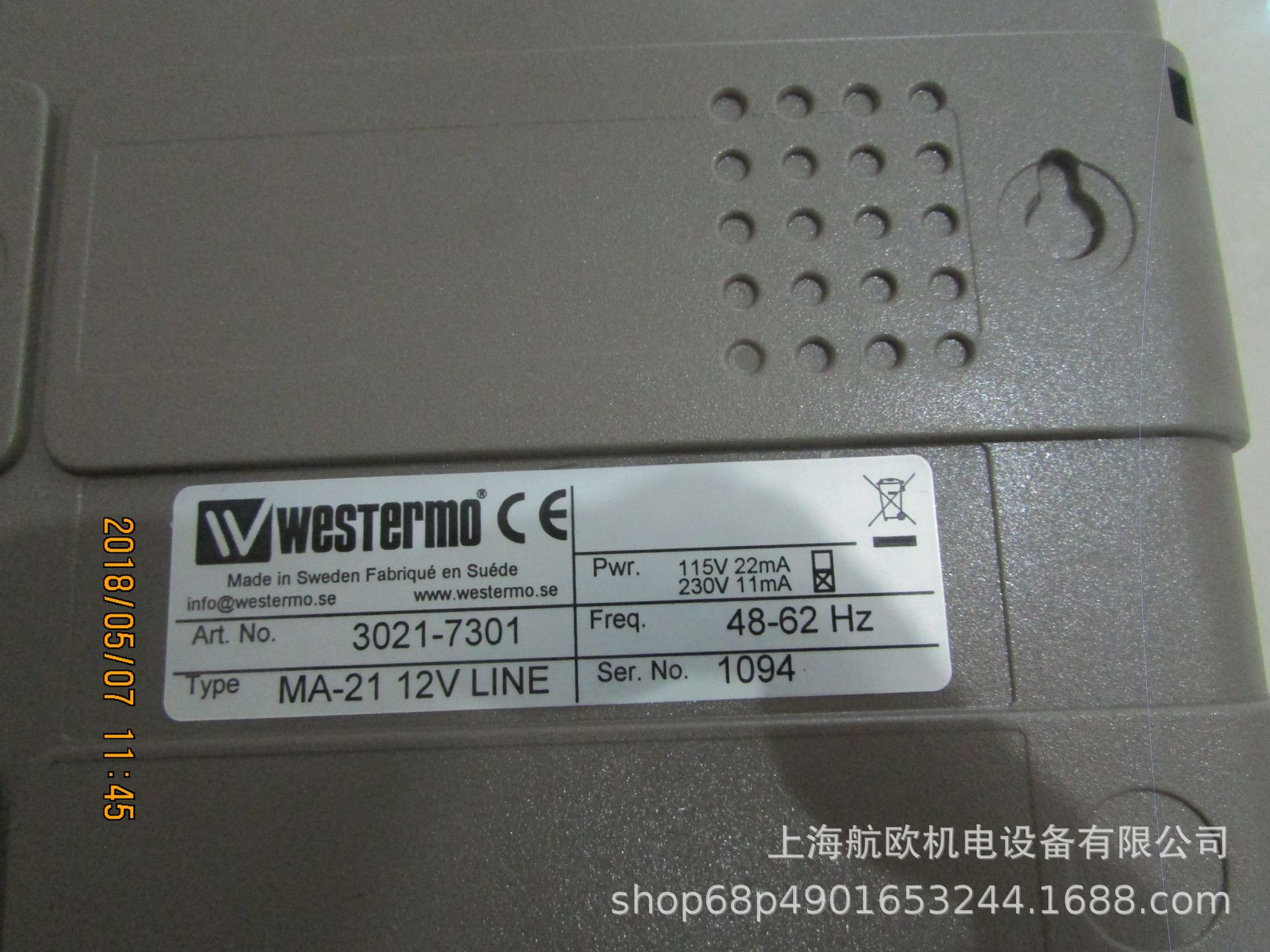 WESTERMO转换器MA-21 AC,SDI-550,MD-12DC,MDW-45 LV