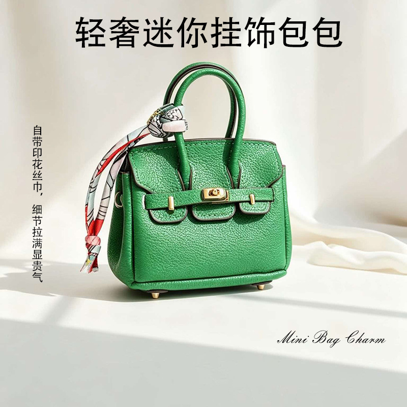 2026 New Mini Platinum Jewelry Bag, Small Pendant, Microfiber Cross-border European and American Style Trendy Bag, Small Handbag