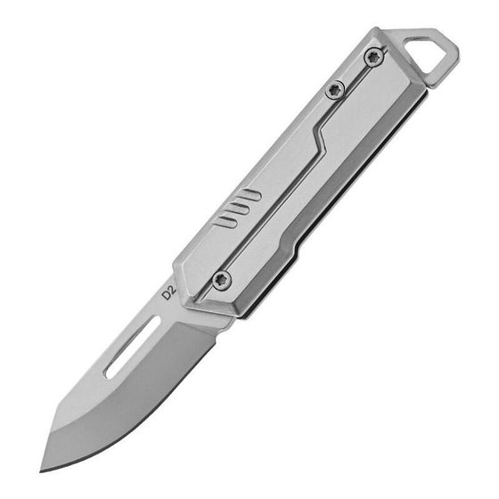 Outdoor Folding Knife genuine goods Keychain Fruit Knife High Hardness All Steel Household Unpacking Express Unpacking Portable Knife