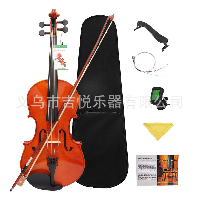 Astonvilla Natural Color Viola for Adults and Children, Beginner Practice and Exam Viola 16inch Viola