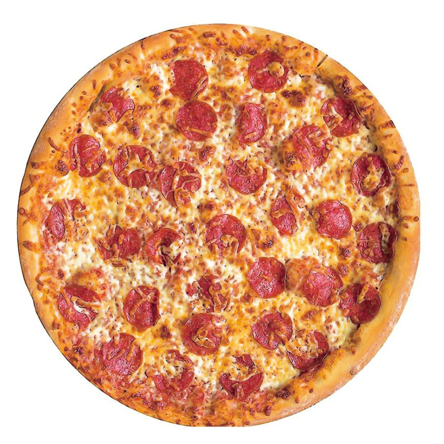 피자 4 밝은 버전-80*80CM