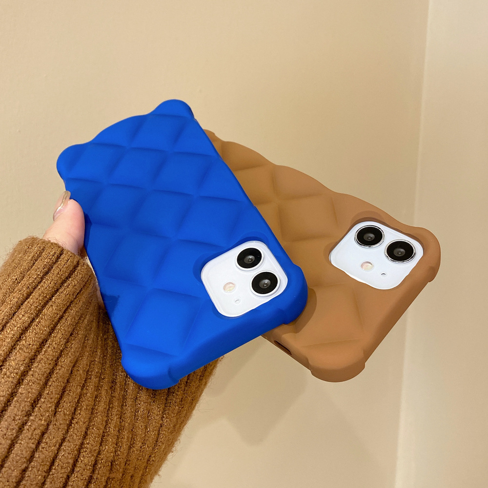 Matte Phone Case In Klein Blue For Iphone 13 12 Pro Max 14 Pro Xs_voghion.com