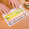 Sushi rolls Cross border solar system Plastic Sushi curtain Sushi make tool white Sushi Rolling curtain