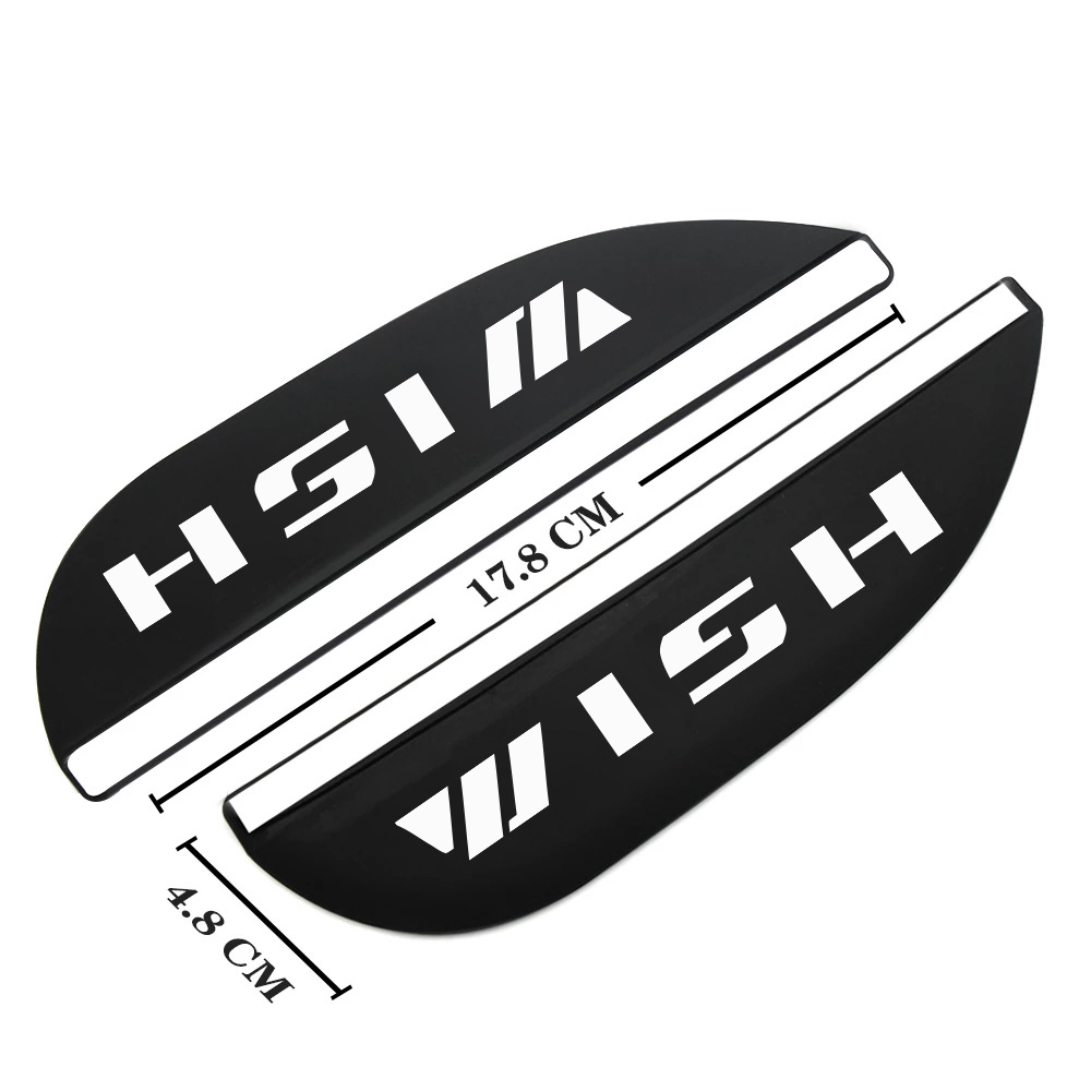 Eyebrow Decoration for: Toyota Rearview mirror rainproof sticker - toyota-17-wish