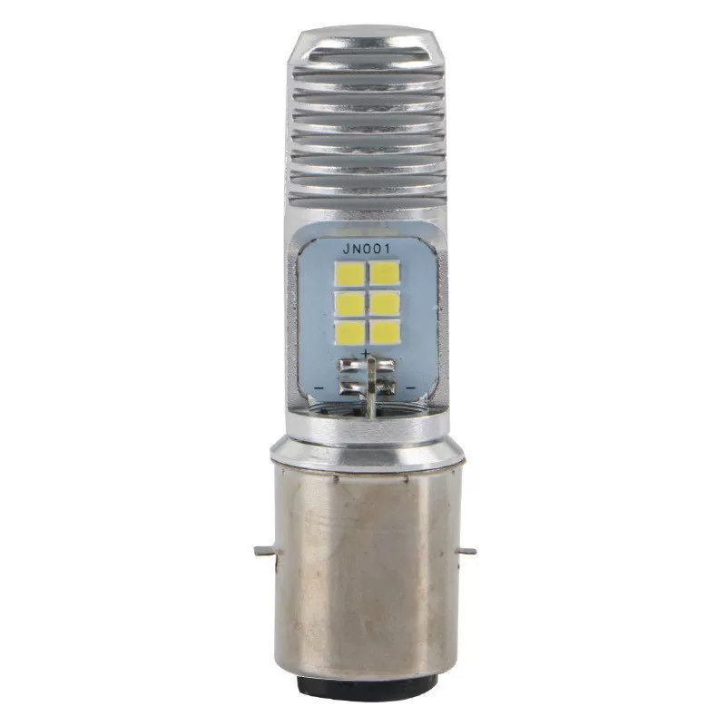Мотоциклетная светодиодная фара P15D H6 H4 BA20D 2835 12SMD передняя автомобильная лампа