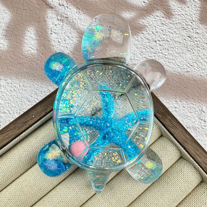 Luminous Beads quicksand starfish turtle trembles explosions with large size car office ornaments DIY toys