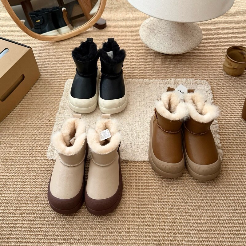 Special Offer! Henan P Sangpo Snow Boots Iuggi Children's Tasman Side-Adhesive Snow Boots 95099