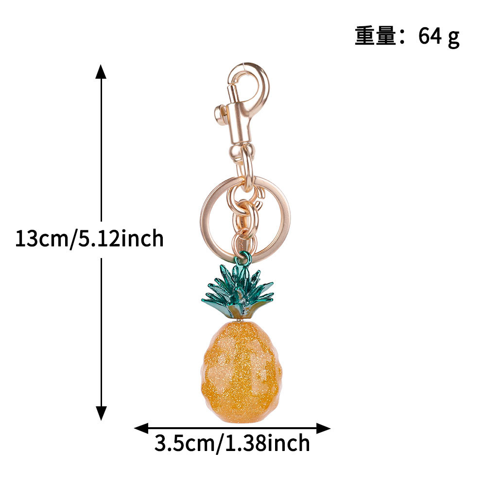 Transfronterizos directamente para bolsas de cereza colgantes de moda llaveras de automóviles llaveras de Amazon llaveras de metal accesorios de bolsas al por mayor