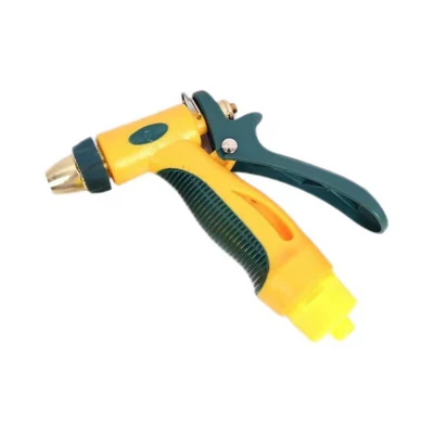 High Pressure Car Washing Water Gun Household Water Pipe Watering Tool Car Washing Artifact Water Gun Head Auto Supplies Frost-proof Explosion-proof Hose (High pressure car wash water gun) - 1-big-yellow-gun