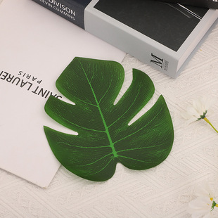 Flower Arrangement Accessories Monstera Leaves Silk Screen Cloth Fake Flower Leaves Single Piece Artificial Plant Monstera Leaves Factory Direct Supply