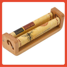 ✅新款 大黄蜂竹木卷烟器 110mm手动卷烟器Cigarettedevice