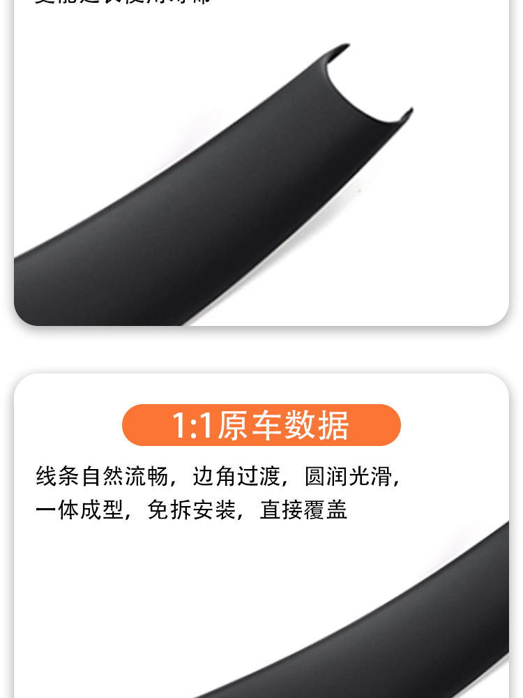 Suitable for Bmw X5 Door Handle, X6 Door Handle Interior, Interior Armrest Sticker Protective Cover E70 E71