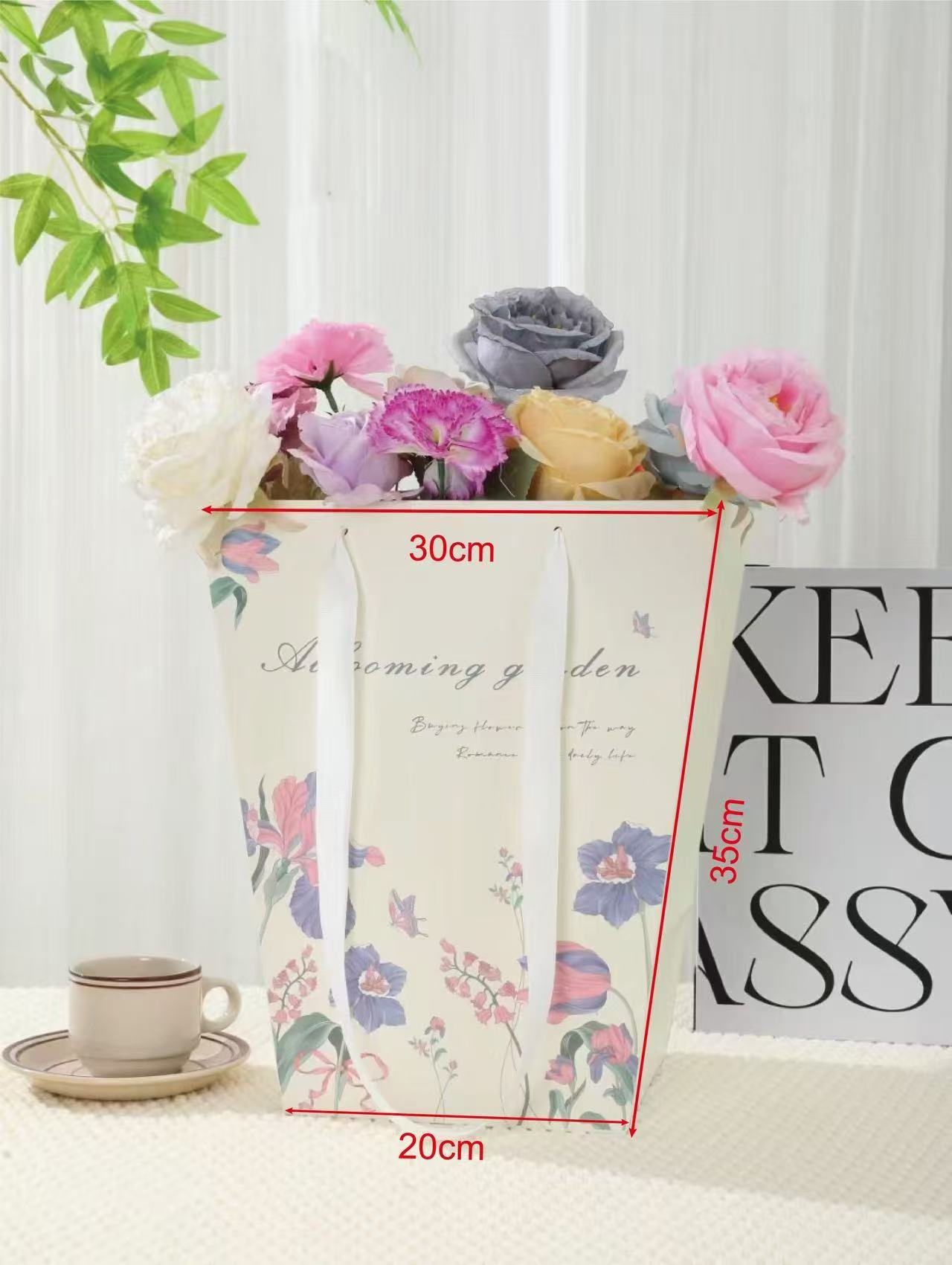 신상 대형 사다리꼴 베이지색; 1개