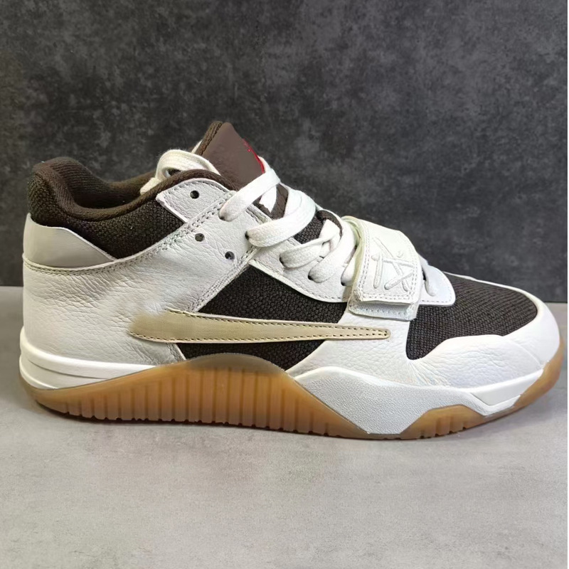 Putian Shoes Cut the Check X Travis Scott Collaboration Men's and Women's Basketball Shoes Aj Reverse Hook