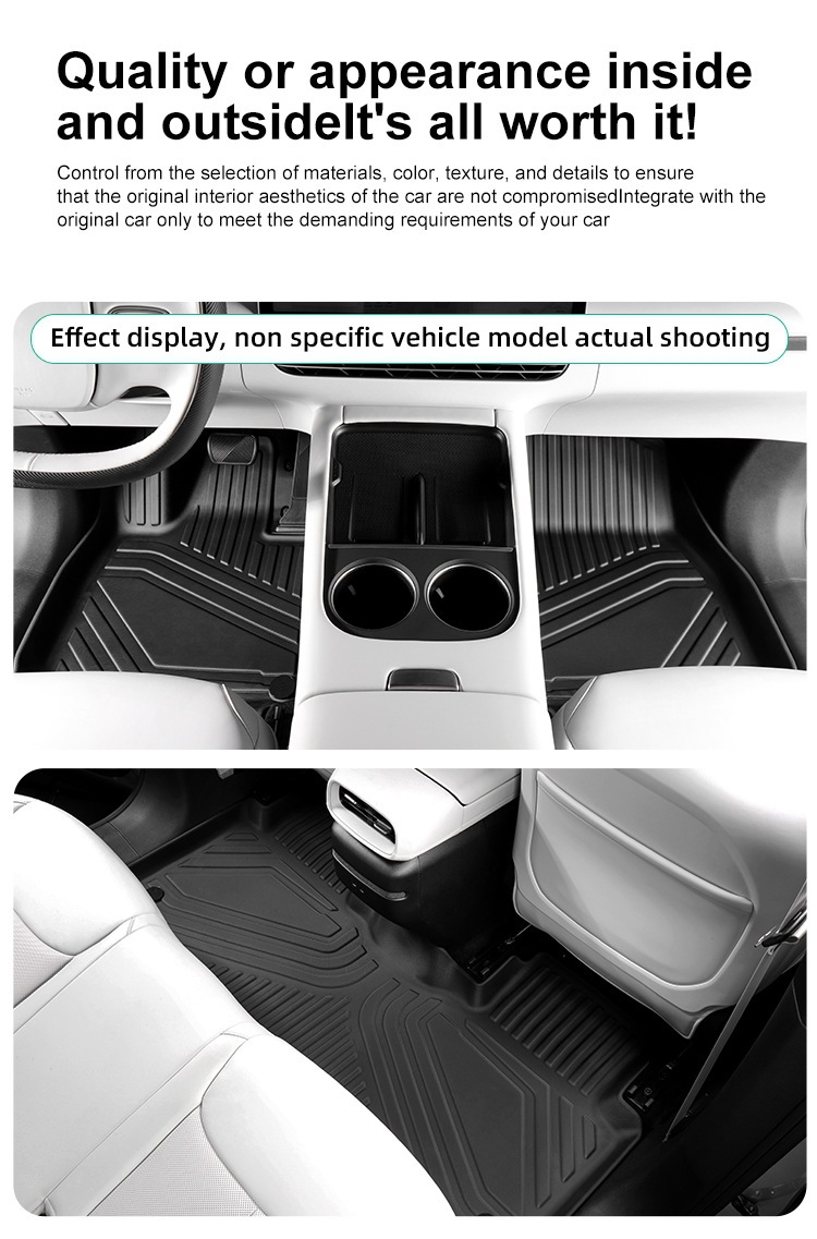 Suitable for 22-24 Toyota Sienta MXP 10 series car-specific floor mats and TPE trunk mat for cross-border sales