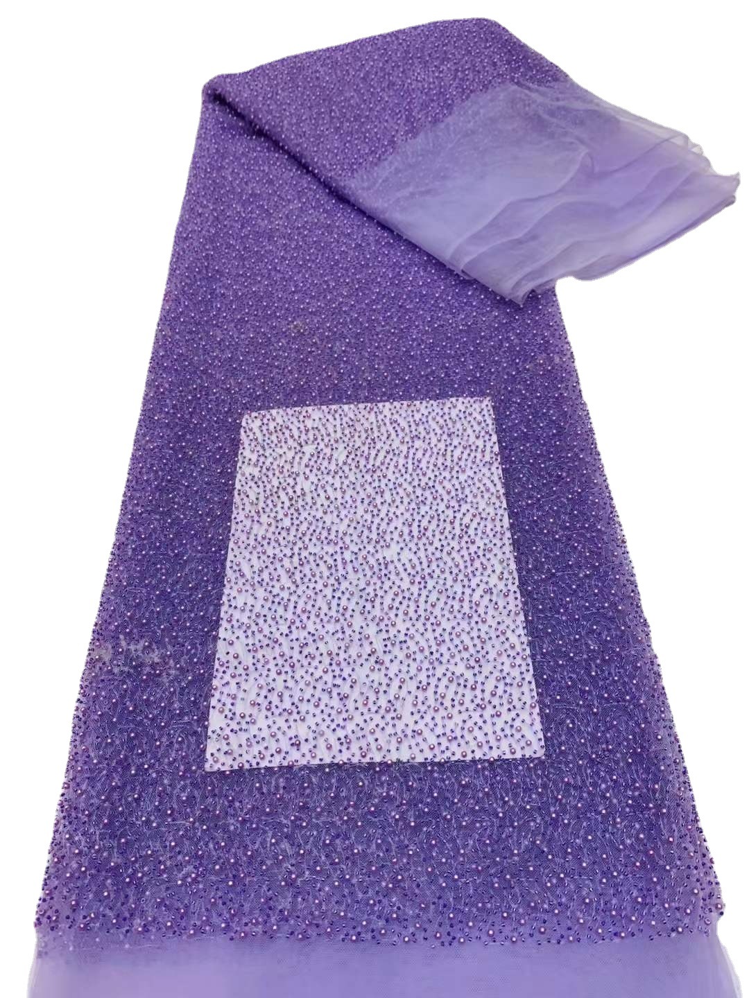 Cifrado tubo burbuja de cuentas bordado velo de novia vestido de tela en stock vestido de baile tela de encaje JX3404