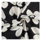 Ready Stock Cotton Printed Fabric Black and White Flower Floral Fabric Spring and Summer Shirt Halter Top Dress Material