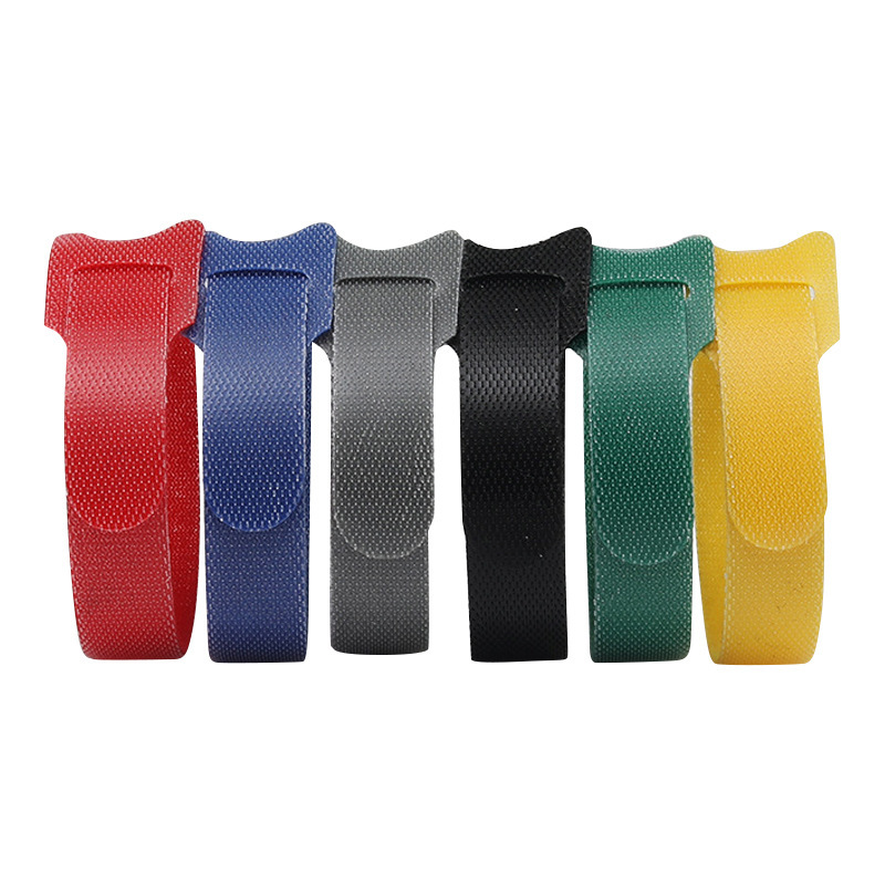 厂家T型魔术贴扎带便捷捆绑带批发自粘尼龙扎带窗帘电线 魔术带