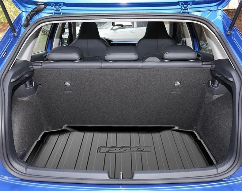 For 23 Volkswagen PoloPlus Polo Pineapple Special TPE Trunk Mat Car Supplies Tail Mat