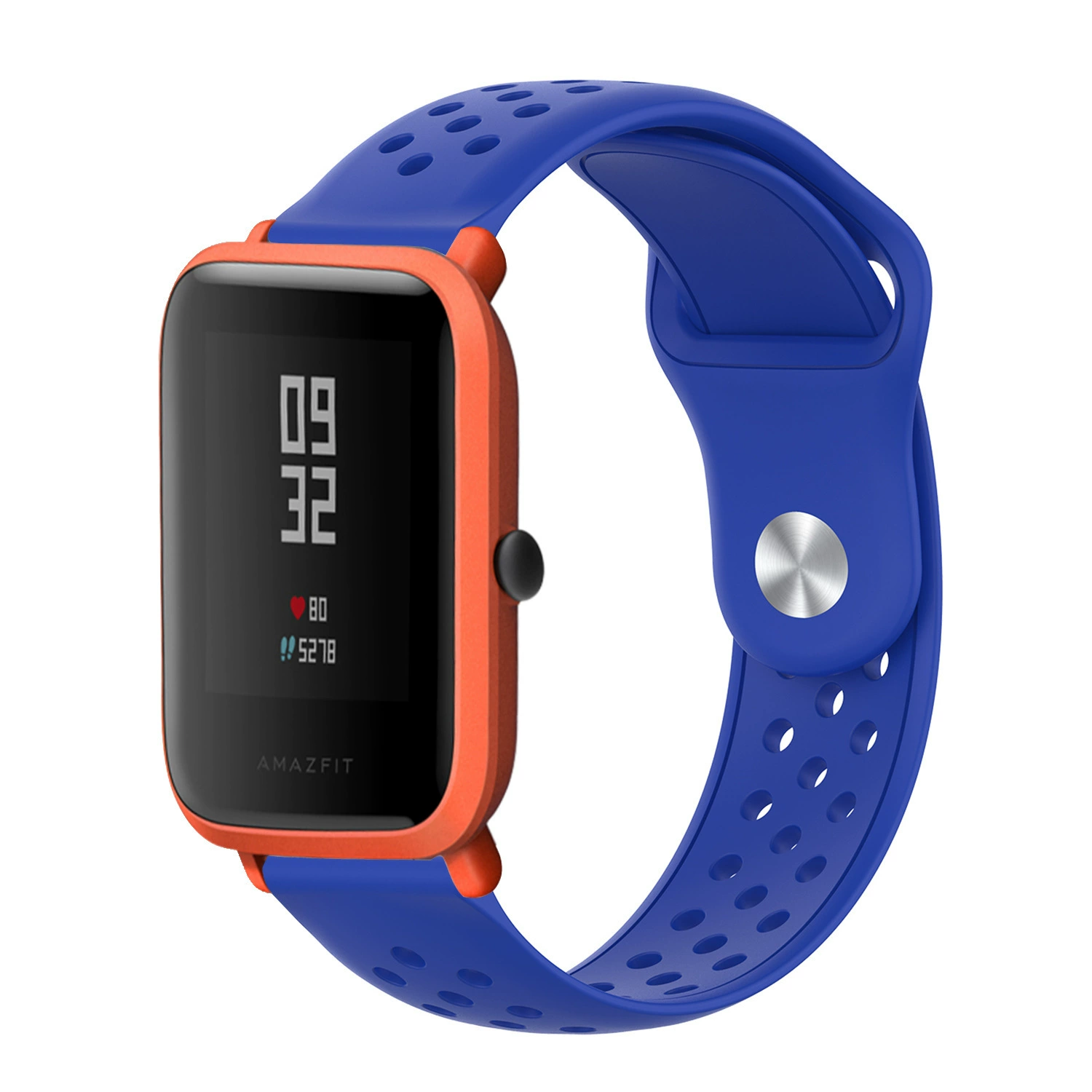 Подходит для Huamei Amazfit Mi Youth BIP A1608 спортивный ремешок 20мм дышащий силиконовый ремешок ремешок
