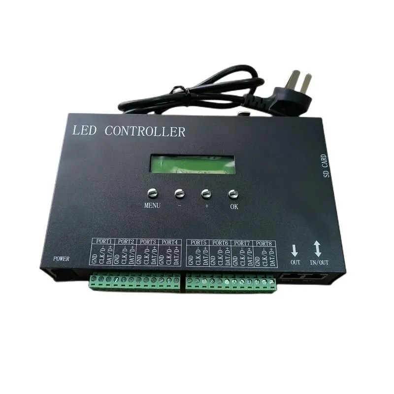 Controller DMX512 magic light with controller Sir Mai all-in-one programmable can be connected to the console SD card KTV Controller DMX512 magic light with controller Sir Mai all-in-one programmable can be connected to the console SD card KTV