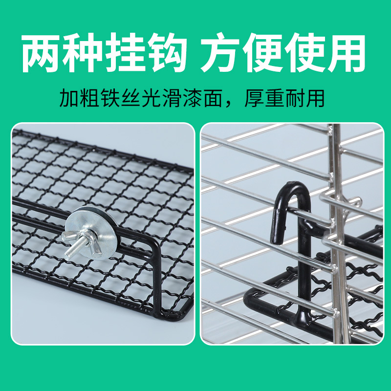 鹦鹉站网互动站台休息站架跳台平台爬梯攀爬玩具非不锈钢站网片