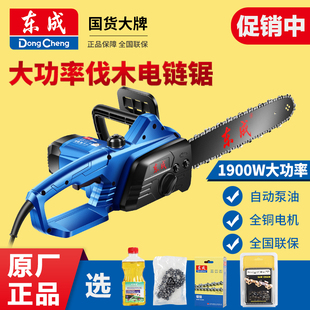 Electric Chain Saw, Household Tree Felling Saw, Small Handheld 220V Electric Chain Saw