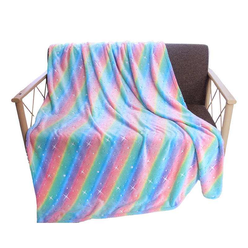 Al por mayor, mantas de niños transfronterizas, franela, mantas de siesta de oficina, mantas de aire acondicionado, mantas de jardín de infantes de dibujos animados, mantas en stock