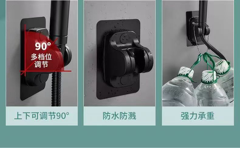 Black Knight showerhead, pressurized showerhead, bathroom bath heater, handheld shower head wholesale undefined