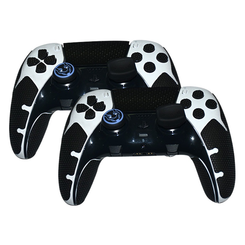 PS5 versión Elite manejar pegatinas antideslizantes mango pegatinas a prueba de polvo mango cubierta juego manejar pegatinas protectoras traje