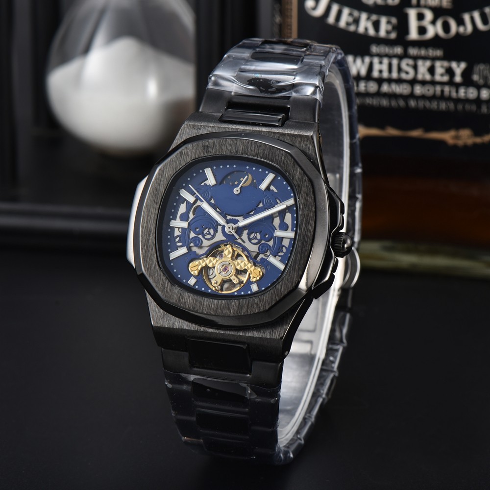Cross-Border E-Commerce Hot-Selling Full-Function Large Flywheel Nautilus High-End Mechanical Men's Watch_voghion.com