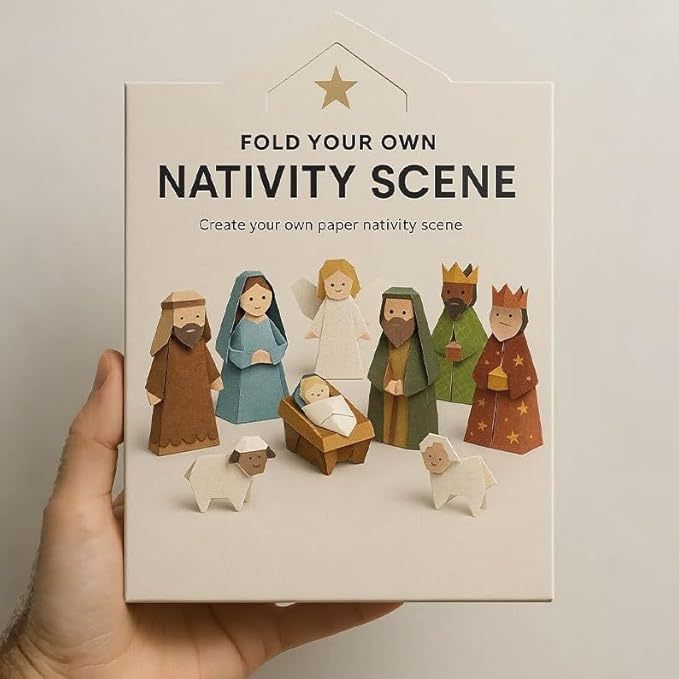 跨境热销Christmas Origami Craft Set 圣诞折纸工艺套装|undefined