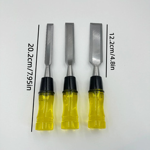 Cross-border 3-piece plastic handle woodworking chisel woodworking tool chisel woodworking chisel