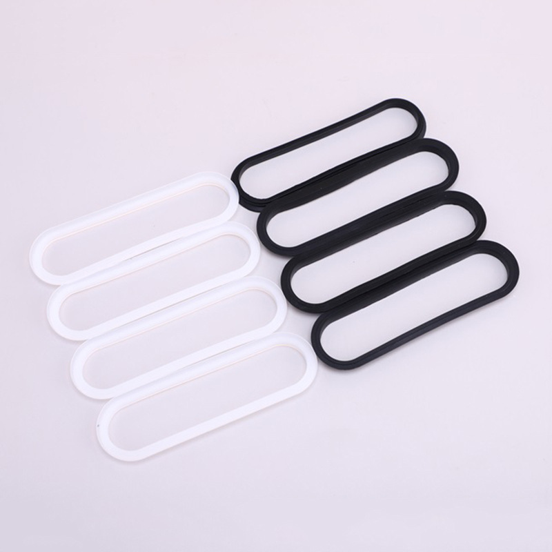 Factory direct supply 20 car cup food grade sealing silicone ring oval high temperature resistant leak-proof gasket transparent silicone