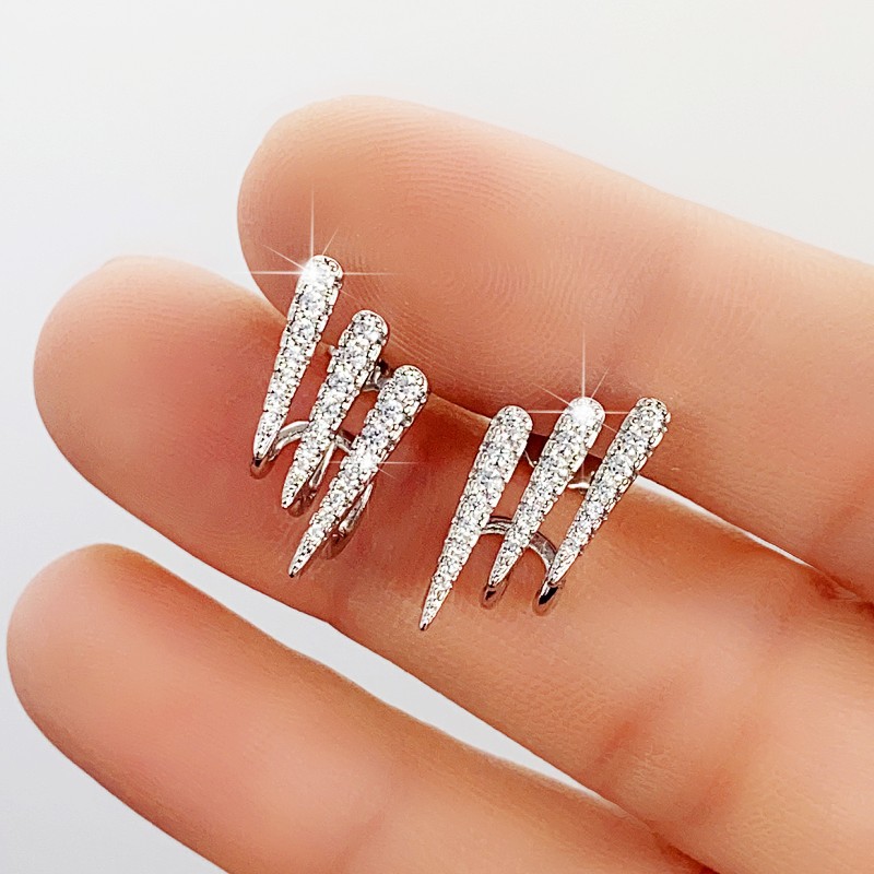 Unique Ear Studs For Women Elegant Minimalist Drop Earrings Autumn_voghion.com