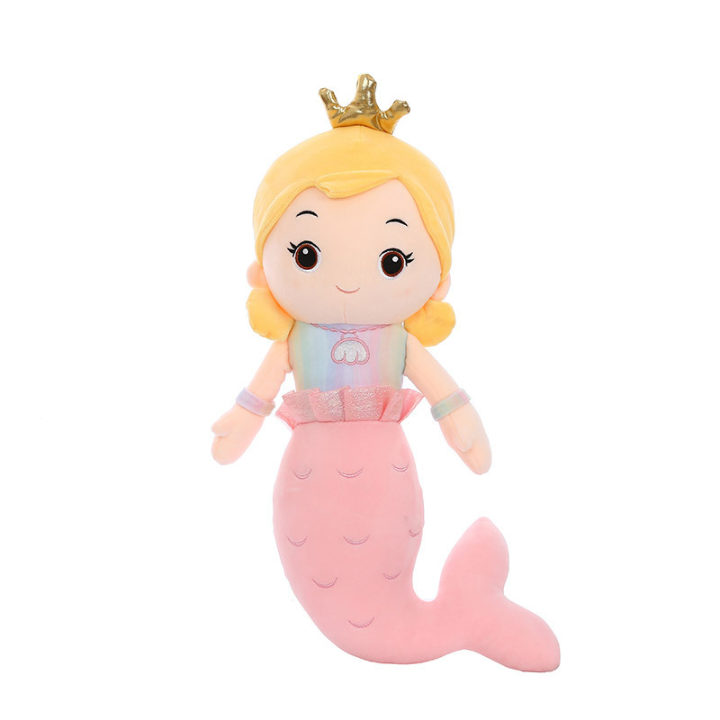 Sirena almohada muñeca princesa muñeca muñeca de peluche muñeca regalo para niños muñeca pacificadora muñeca cama